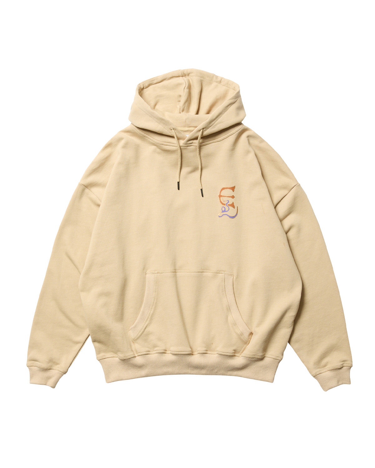 OVERLAND LOGO HOODIE - BEIGE