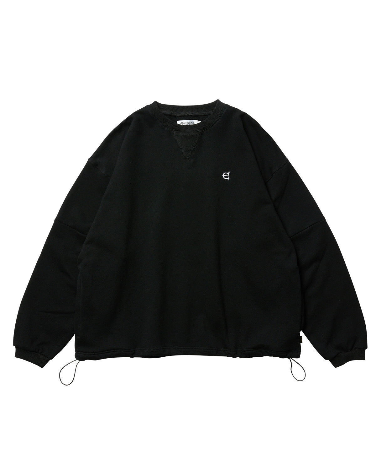 SPRING CREWNECK SWEAT - BLACK