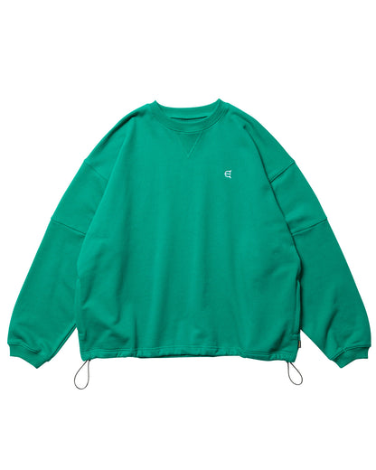 SPRING CREWNECK SWEAT - GREEN