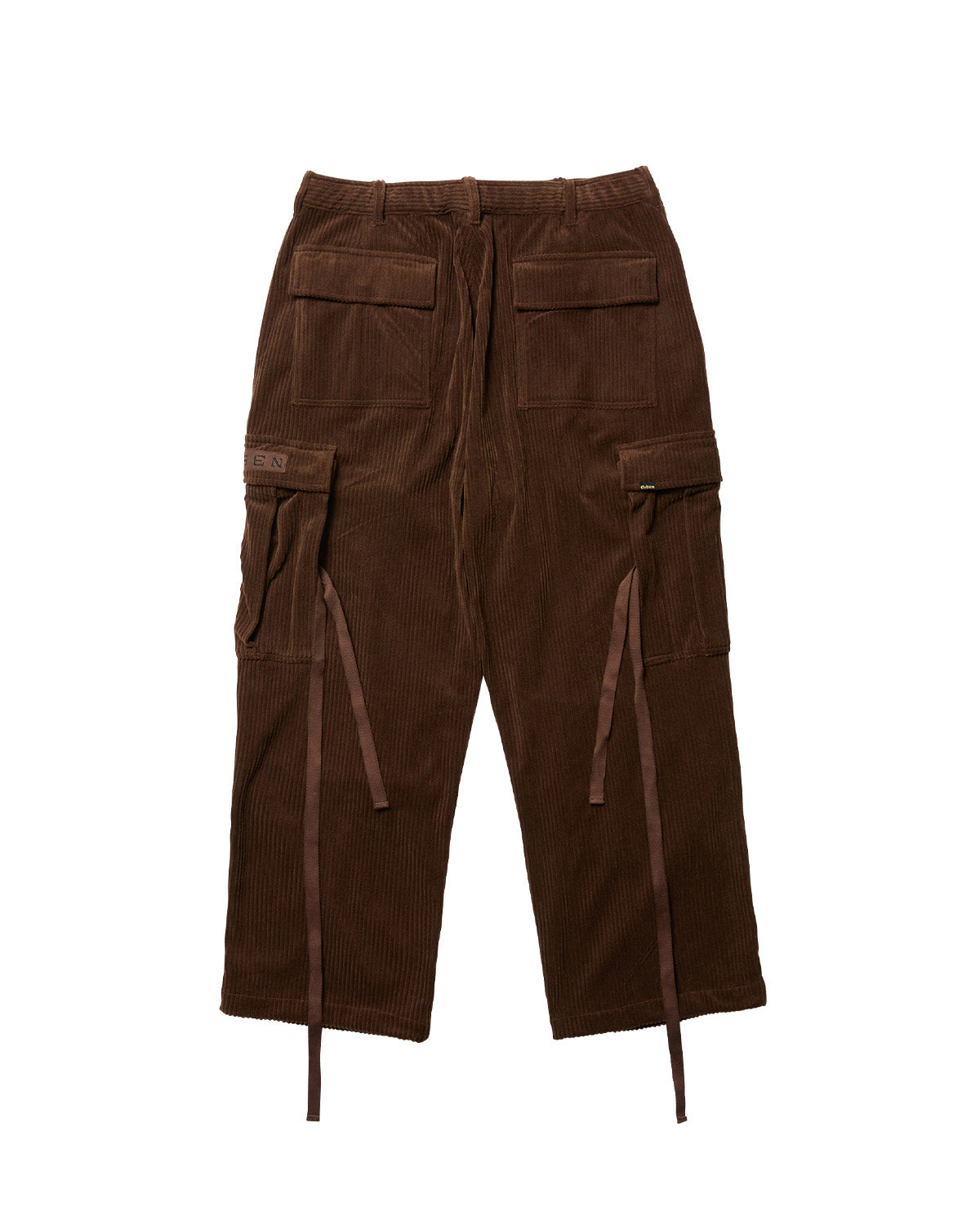 EQUALIZER CORD CARGO PANTS - BLACK – Evisen Skateboards ゑ