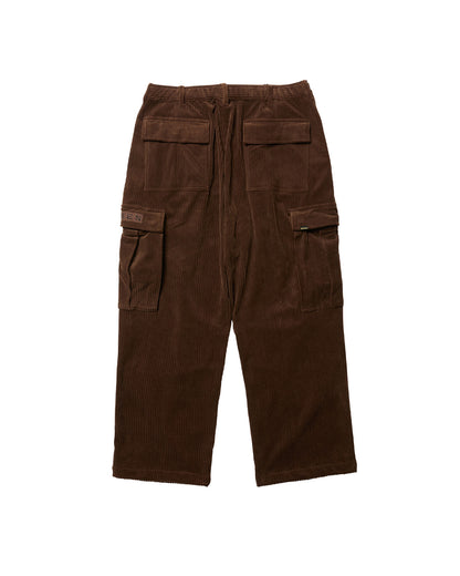 EQUALIZER CORD CARGO PANTS - BLACK