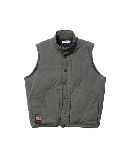 MIND LIGHT QUILTING VEST - CHARCOAL
