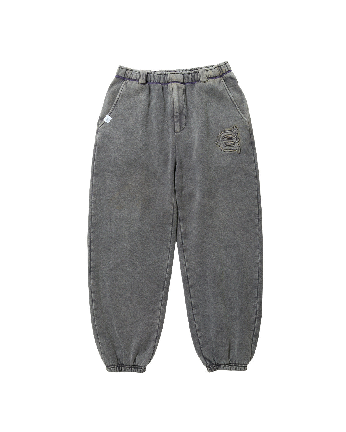 LOGO SWEAT PANTS - CHARCOAL