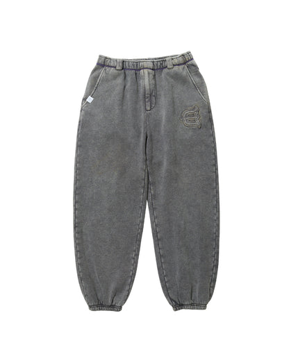 LOGO SWEAT PANTS - CHARCOAL