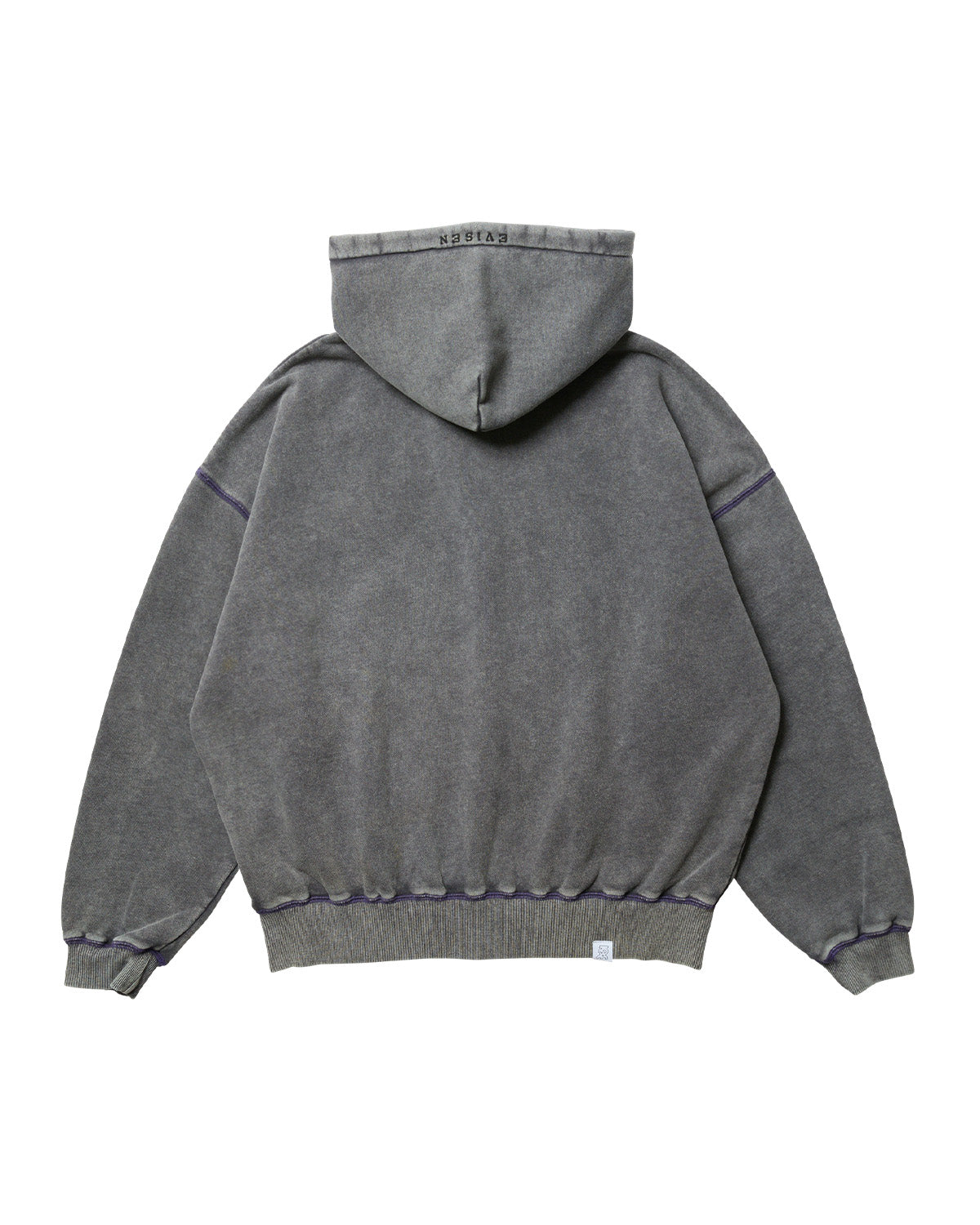 LOGO ZIP HOODIE - MOCHA