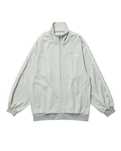 E LOGO TRACK JACKET - GRAY