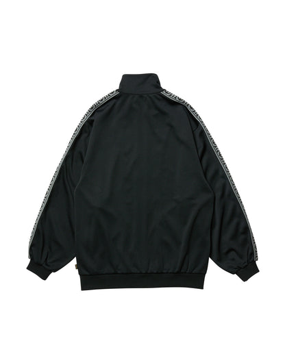 E LOGO TRACK JACKET - BROWN