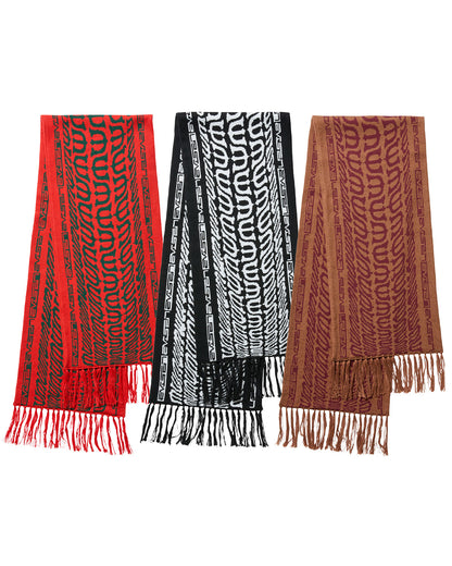 E LOGO SCARF