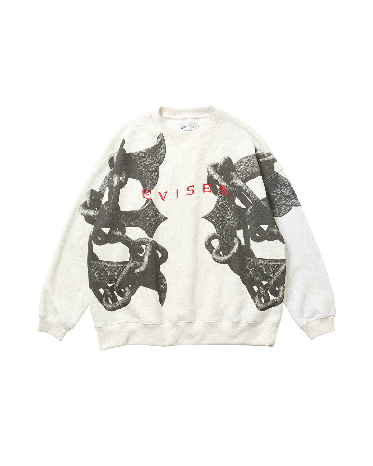 ANCHOR CREW SWEAT - ASH