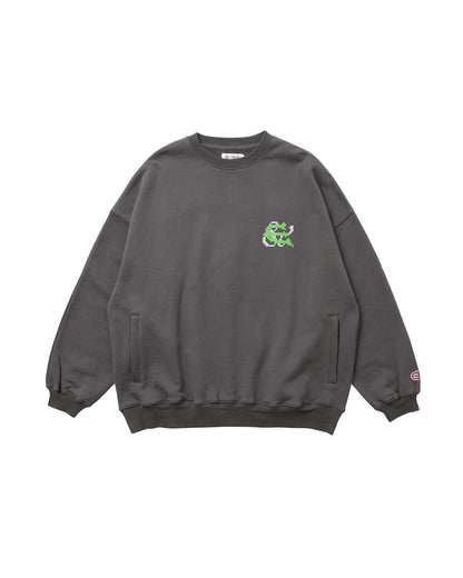 DOT CREW SWEAT - CHARCOAL