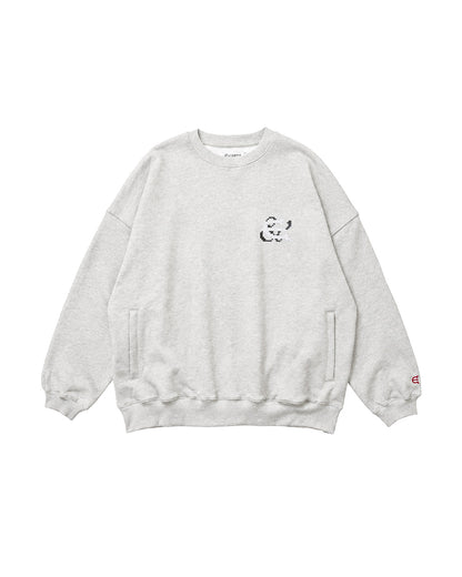 DOT CREW SWEAT - GREY