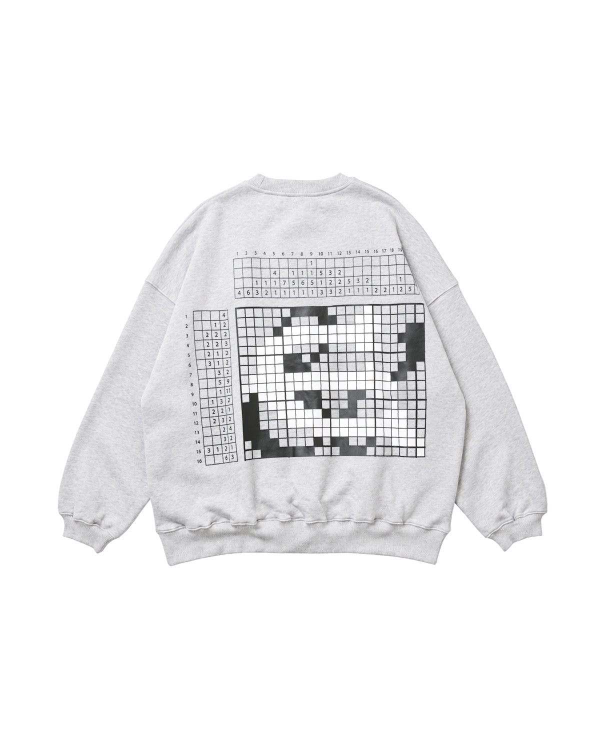 DOT CREW SWEAT - GREY