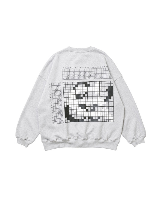 DOT CREW SWEAT - GREY