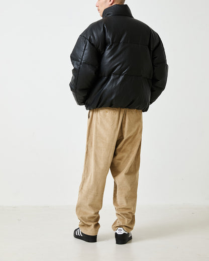 BOHEMIAN CORDUROY WORK PANTS - BEIGE