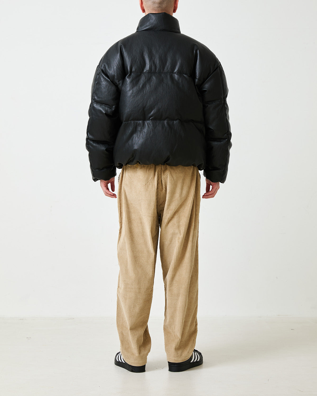 BOHEMIAN CORDUROY WORK PANTS - BEIGE