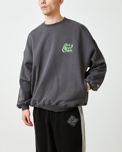 DOT CREW SWEAT - GREY