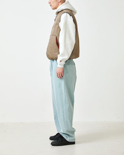 SMOKE VEST JACKET - BEIGE