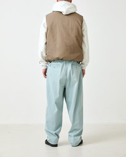 SMOKE VEST JACKET - BEIGE