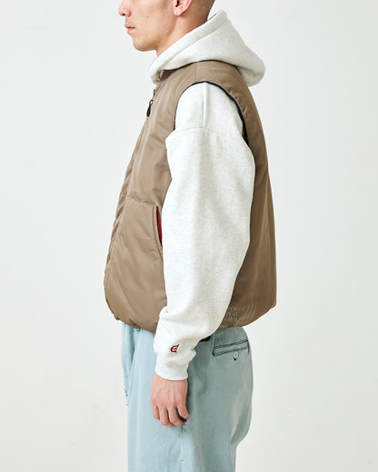 SMOKE VEST JACKET - BEIGE
