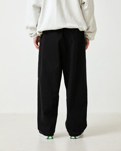 NIKOLA BAGGY DENIM - BLACK