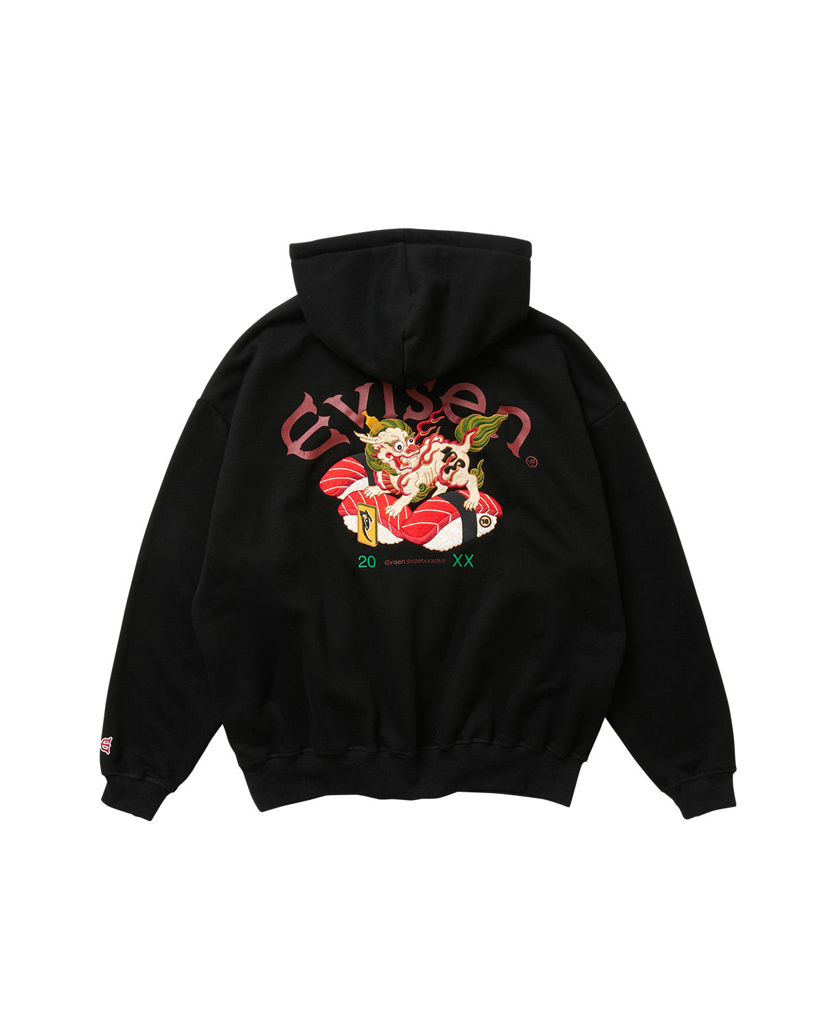 SUSHISHI HOODIE - BLACK
