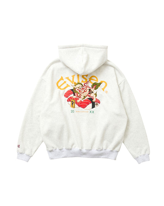 SUSHISHI HOODIE - ASH