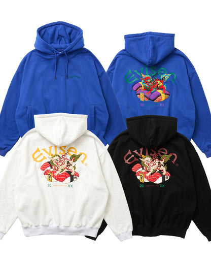 SUSHISHI HOODIE - BLACK