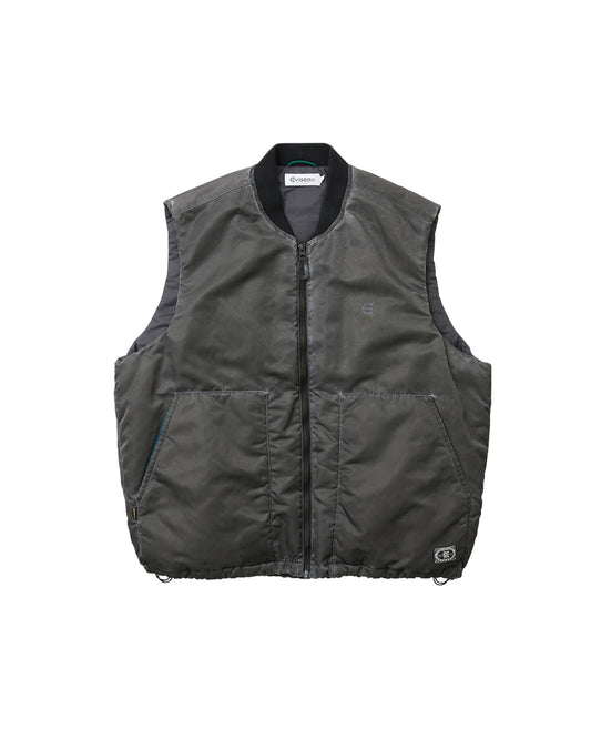 SMOKE VEST JACKET - BLACK