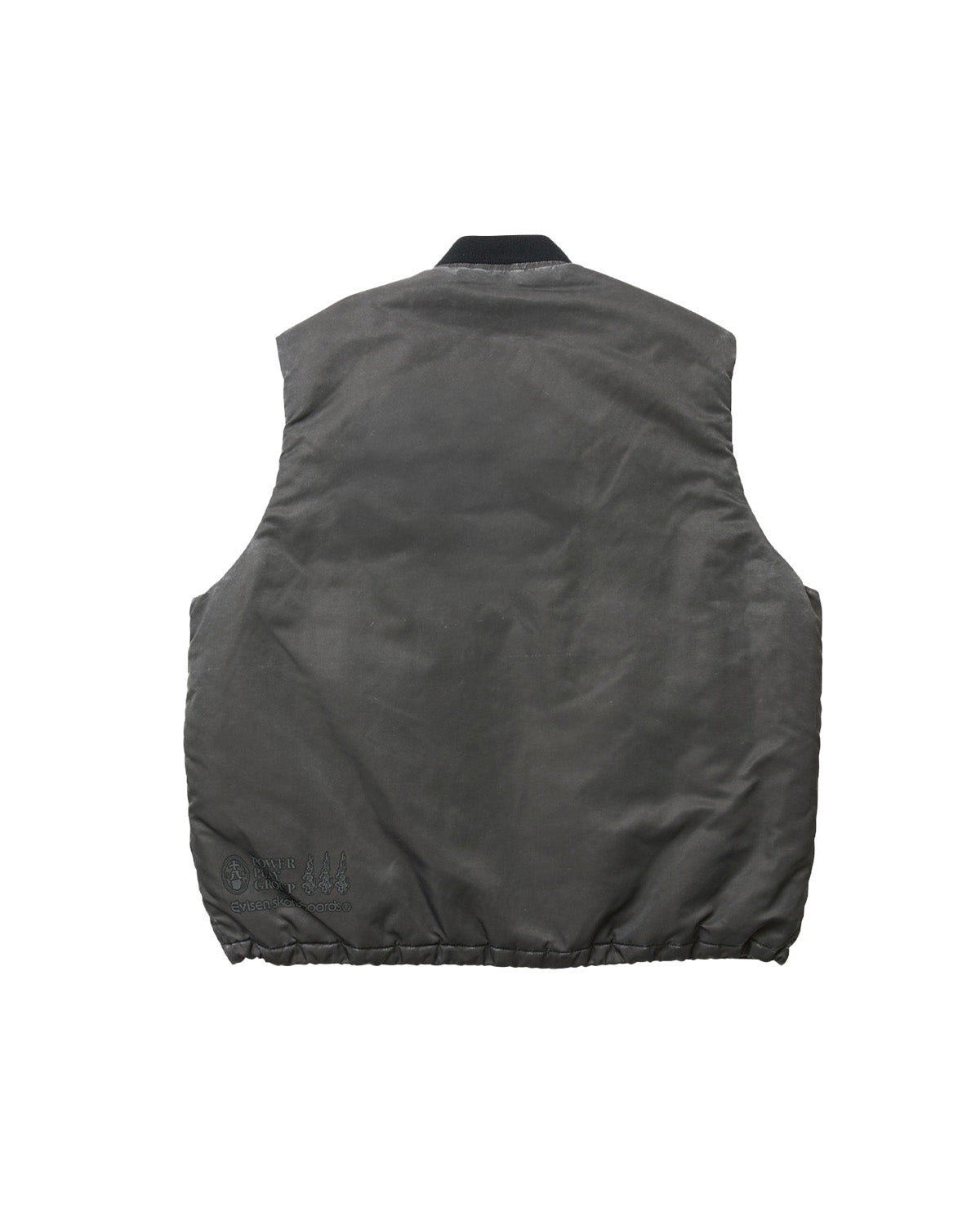 SMOKE VEST JACKET - BEIGE