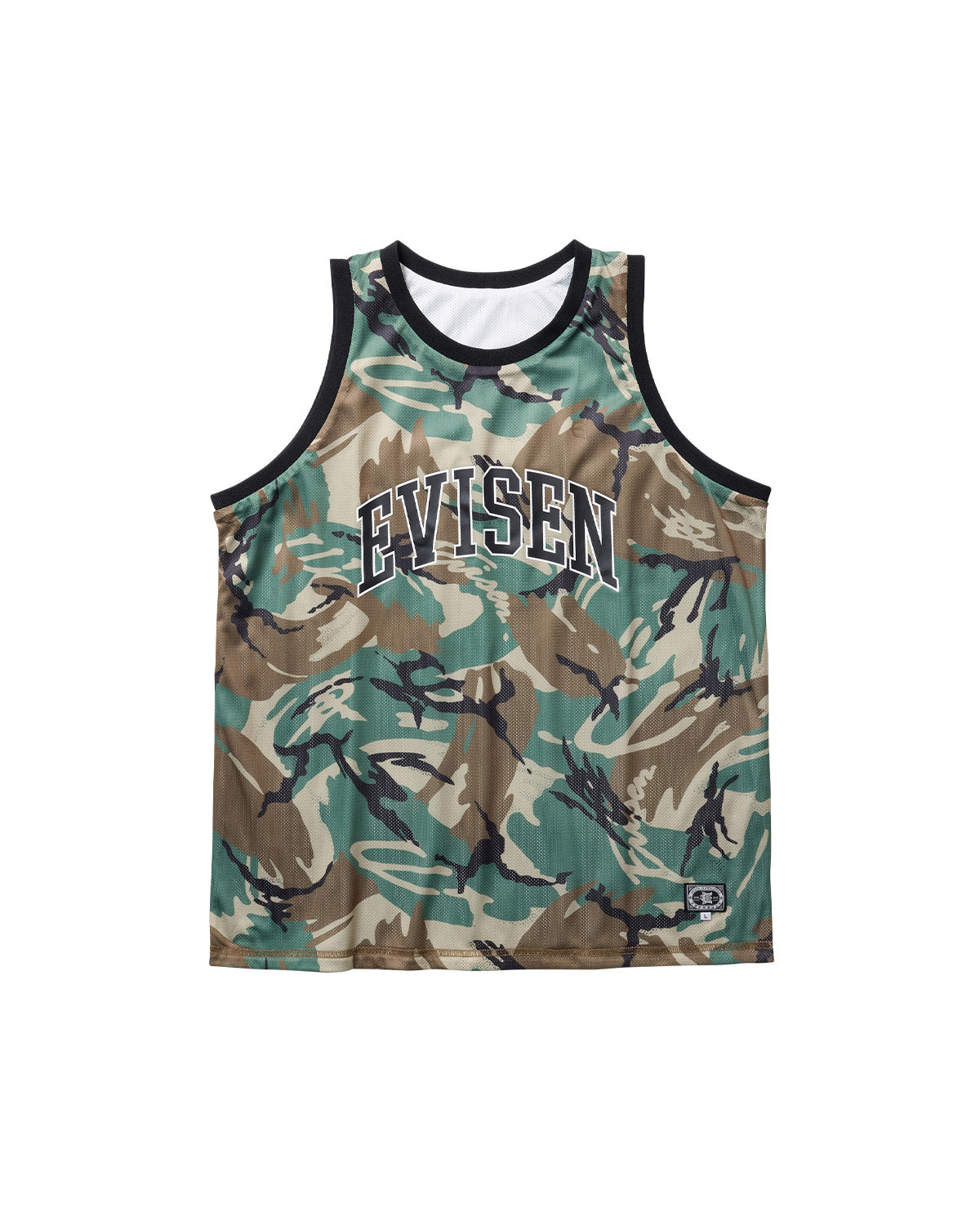 OHAKO CAMO MESH TANK - WHITE / CAMO
