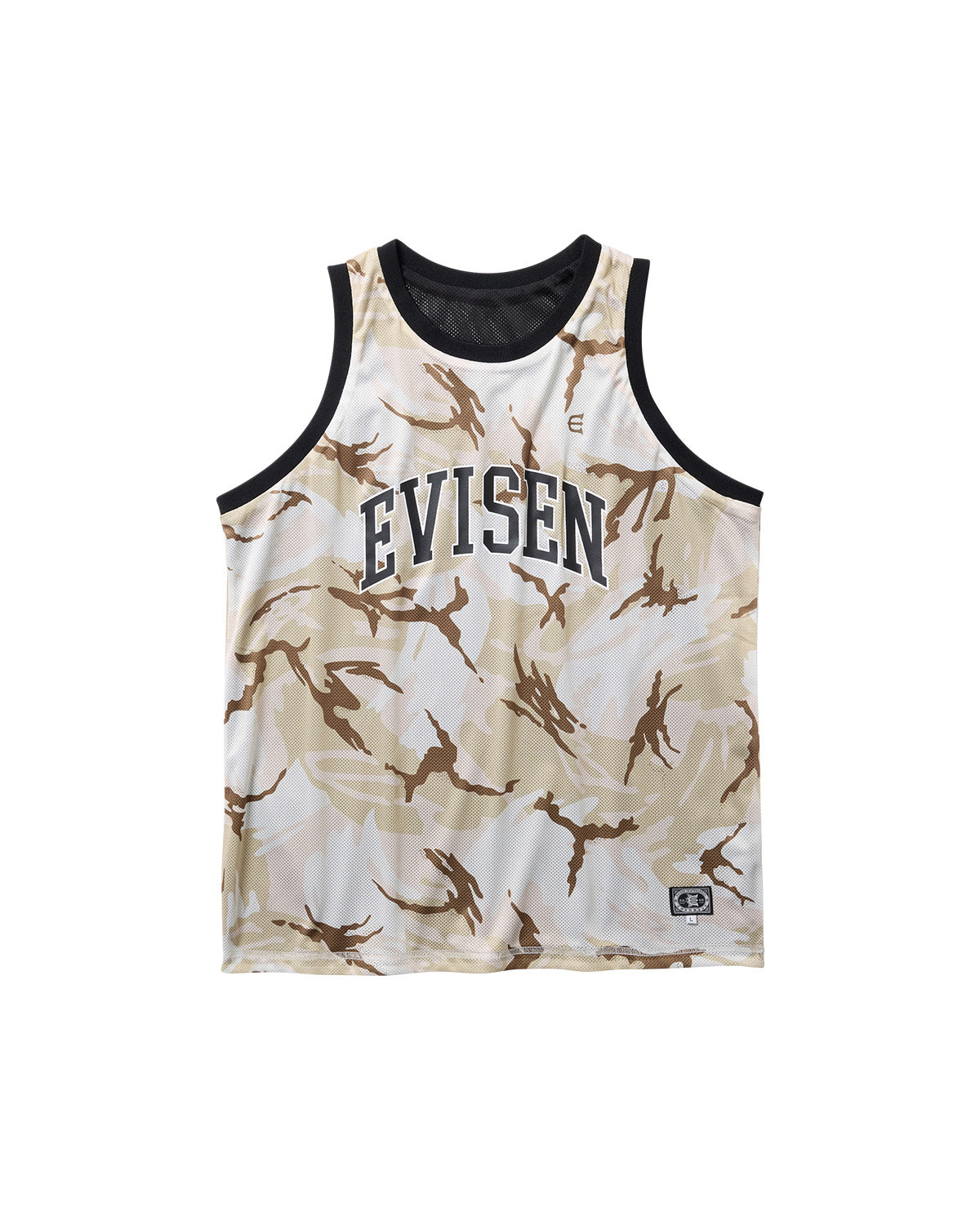 OHAKO CAMO MESH TANK - BLACK / SAND CAMO