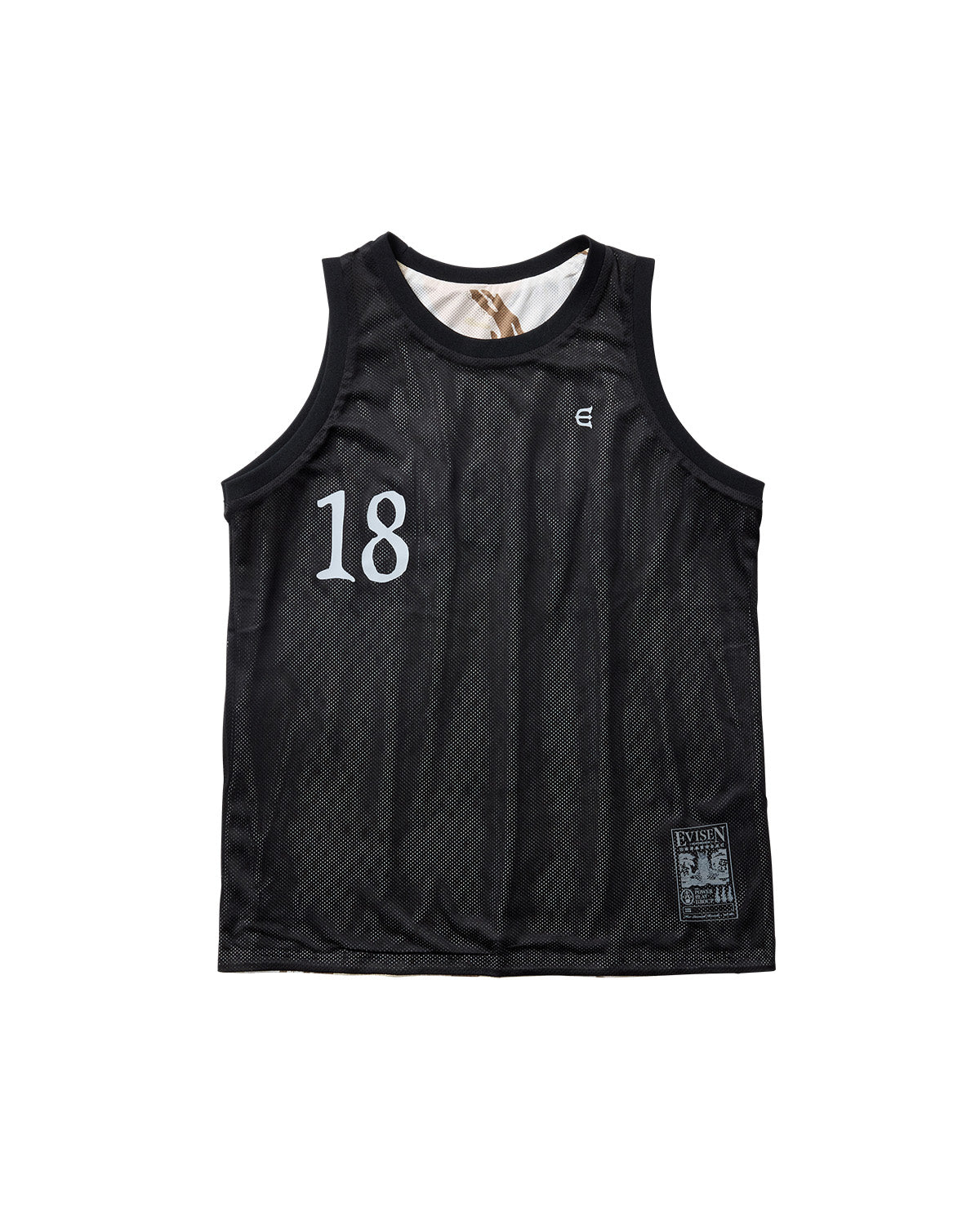 OHAKO CAMO MESH TANK - BLACK / SAND CAMO
