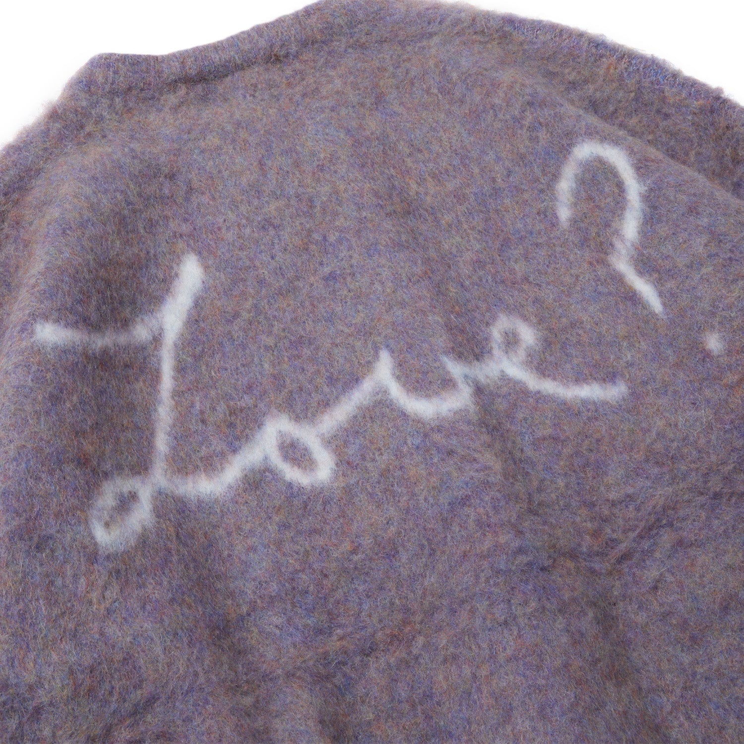 EVISEN / BIAS DOGS Love? MOHAIR CREW KNIT - LAVENDER – Evisen