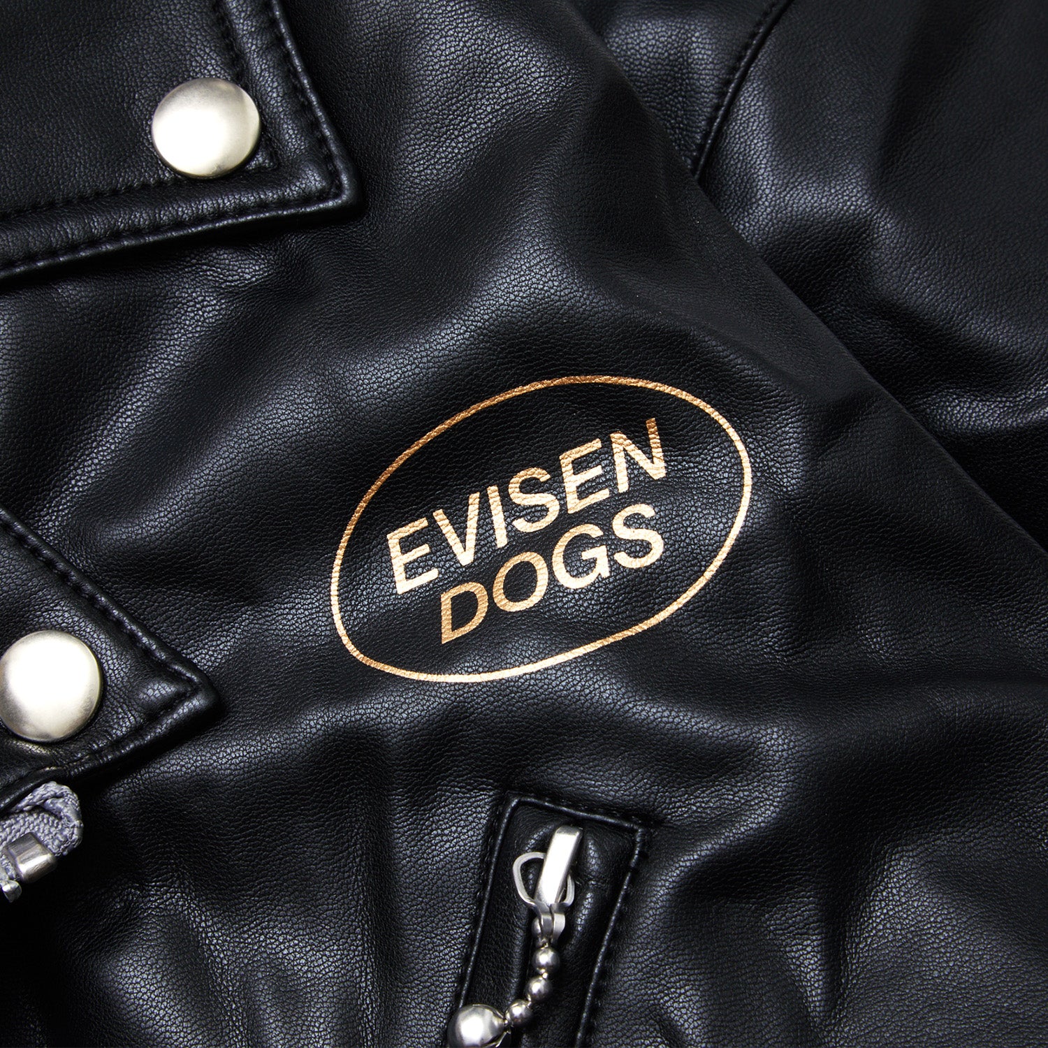 EVISEN / BIAS DOGS Super Real LEATHER JKT - BLACK – Evisen ...