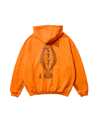 ZABUTON HOODIE - ORANGE