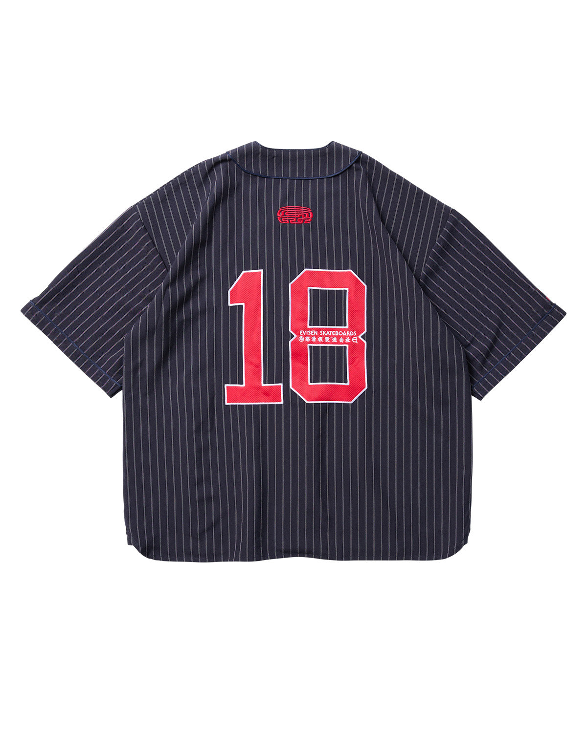 EVISEN  SKATEBOARDS サッカーシャツ XXL OFFICIAL REPLICA BASEBALL SHIRT - NAVY – Evisen Skateboards ゑ