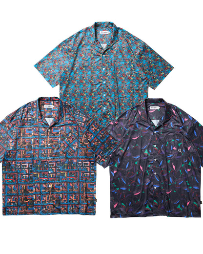 JULIEN OPEN S/S SHIRT - BLACK