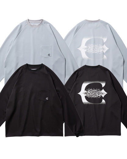 WORLD LOGO TECH L/S TEE