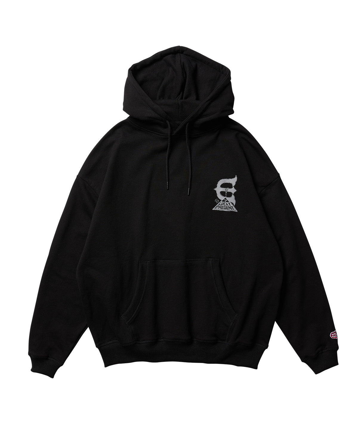 ATARI LOGO HOODIE - BLACK
