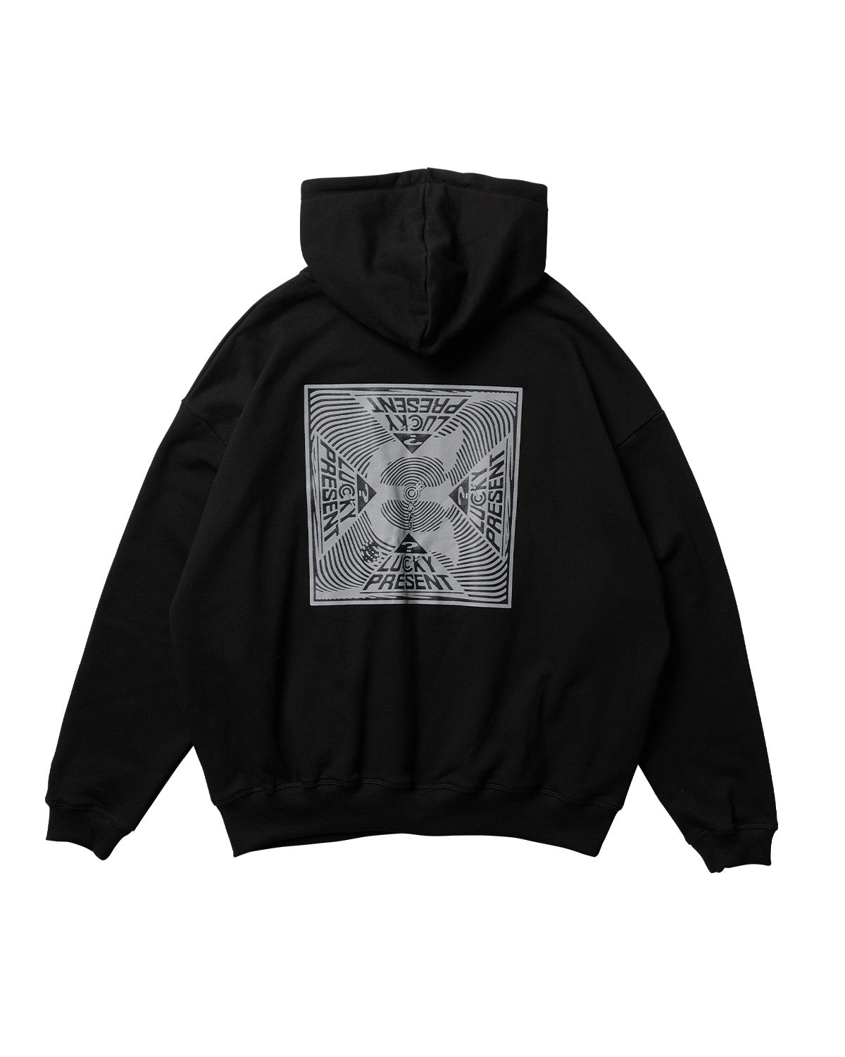 ATARI LOGO HOODIE - BLACK