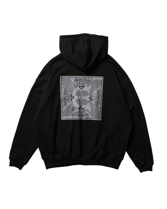 ATARI LOGO HOODIE - BLACK