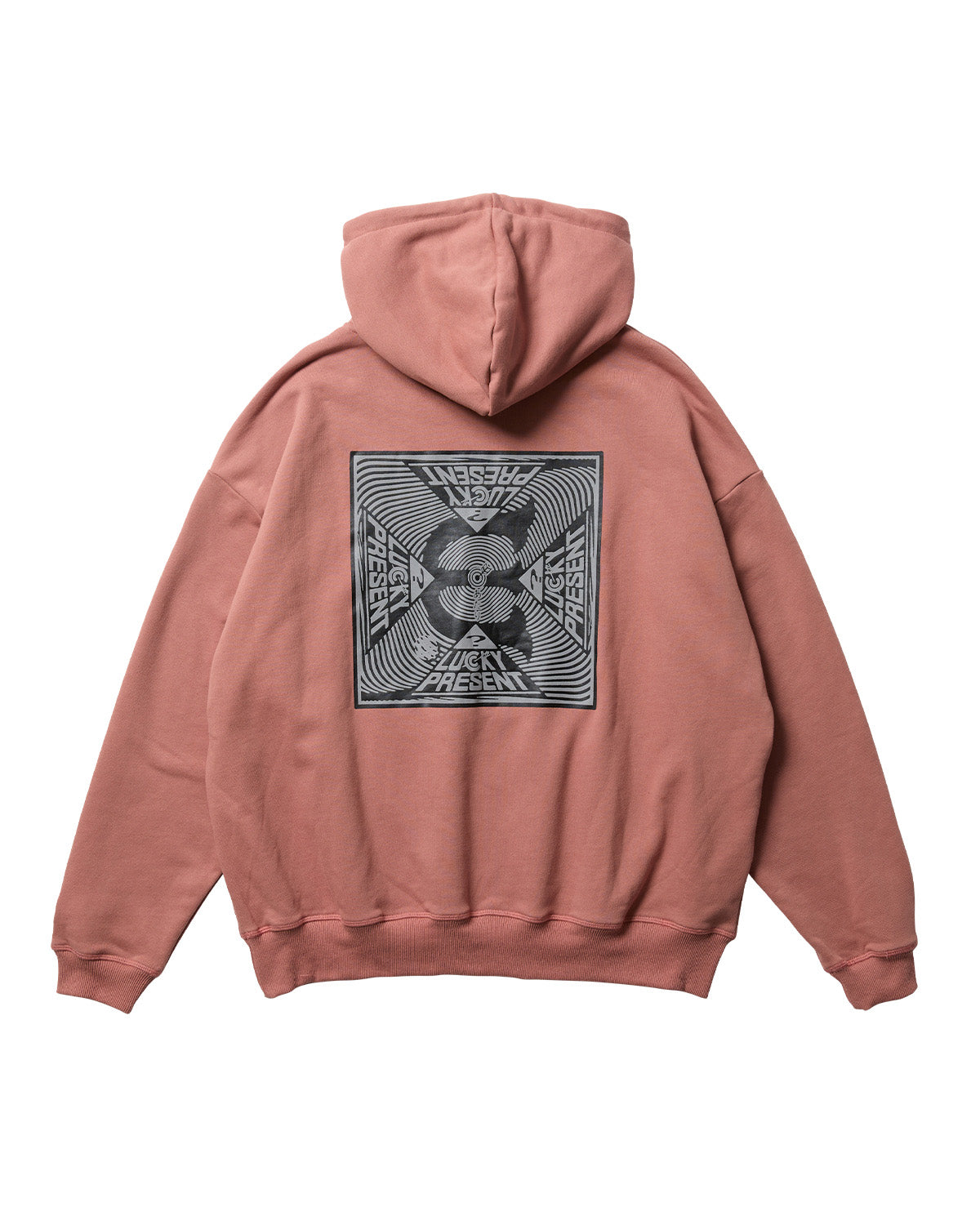 ATARI LOGO HOODIE - DUSTY PINK