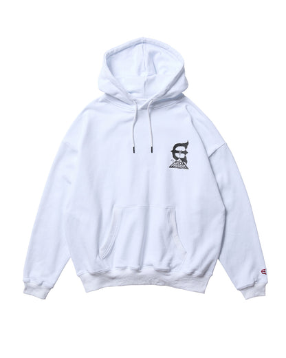 ATARI LOGO HOODIE - WHITE