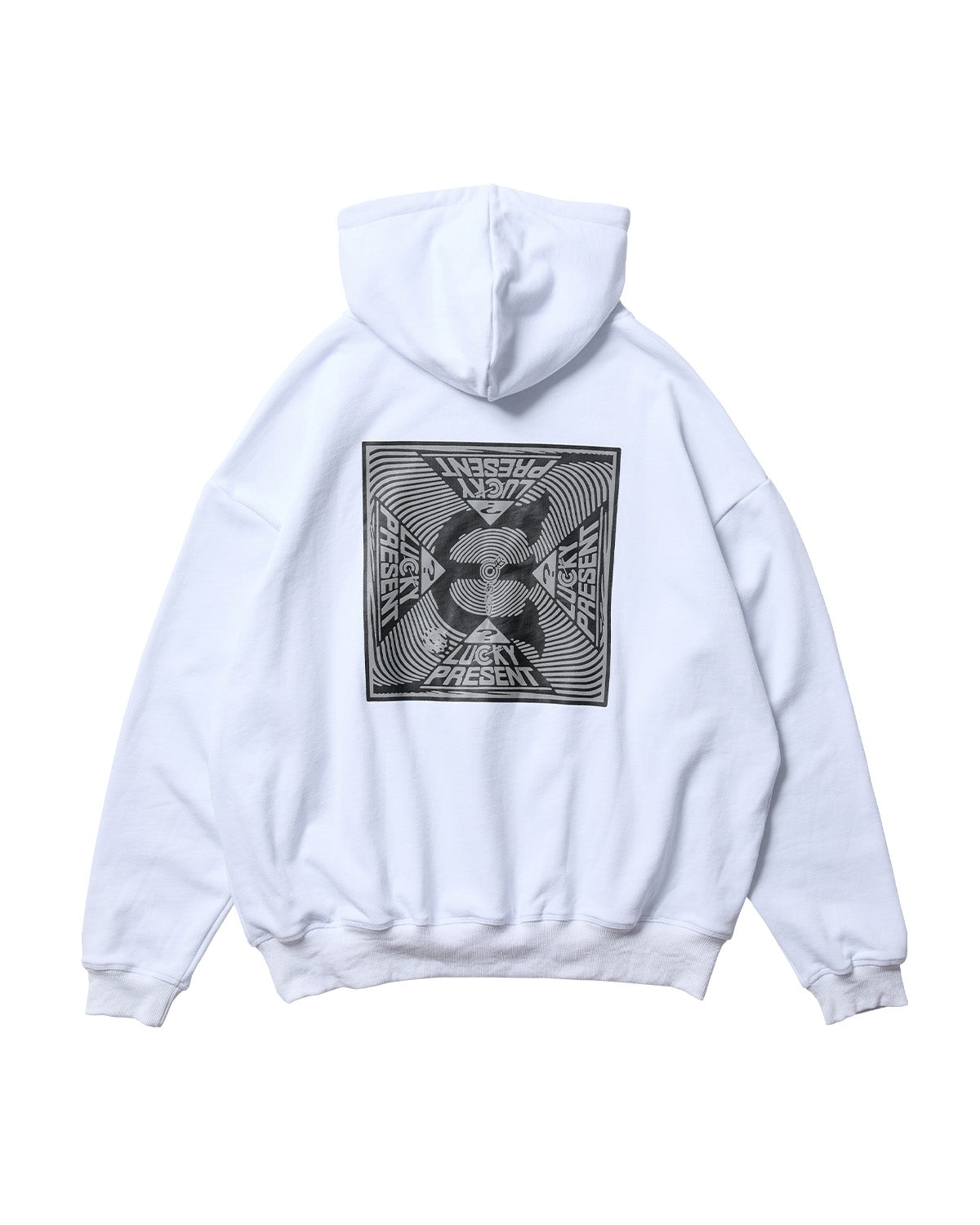 ATARI LOGO HOODIE - WHITE