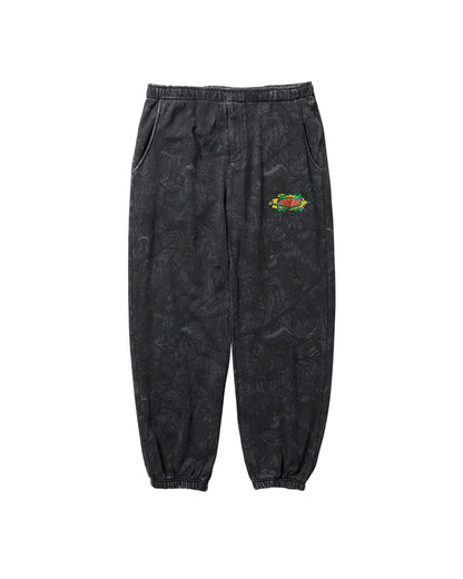 SUSHI CAMO PANTS - BLACK