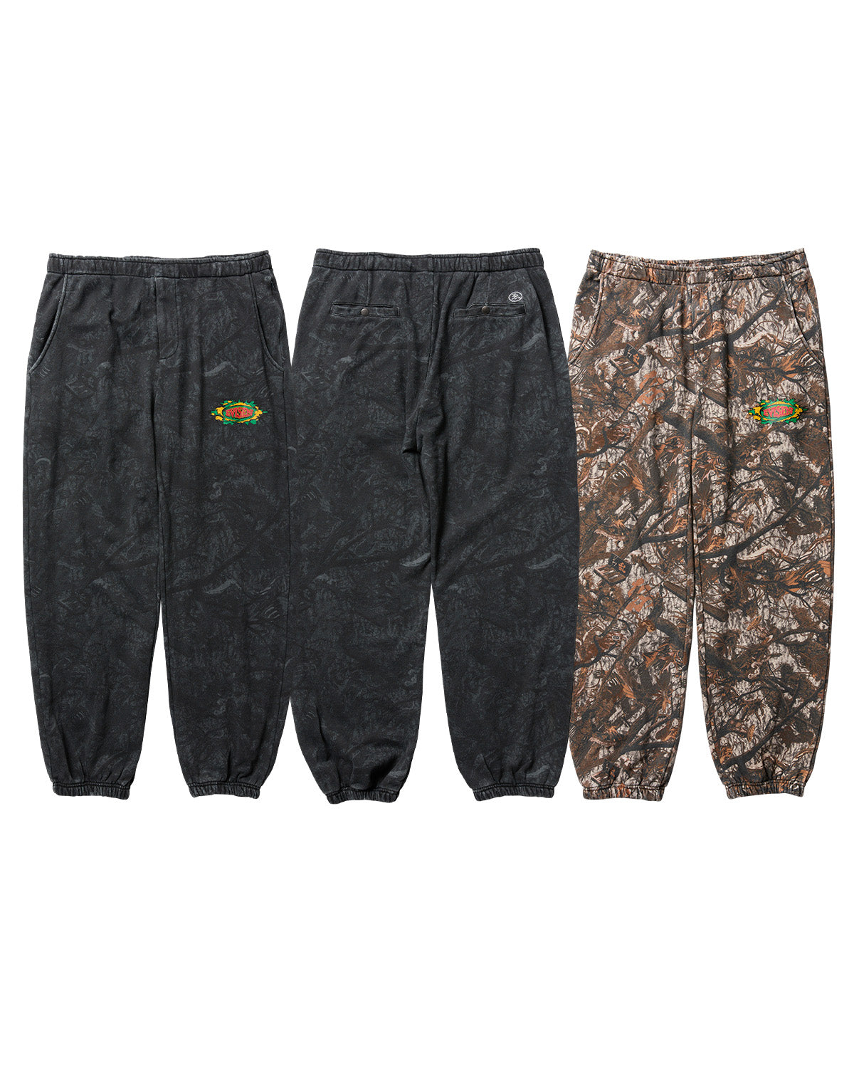 SUSHI CAMO PANTS - BLACK – Evisen Skateboards ゑ (エビセン