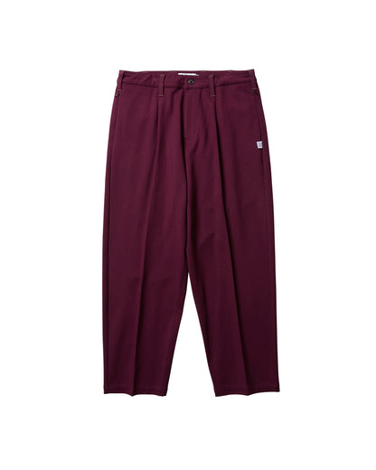 PUNCH BOHEMIAN TECH PANTS - BURGUNDY