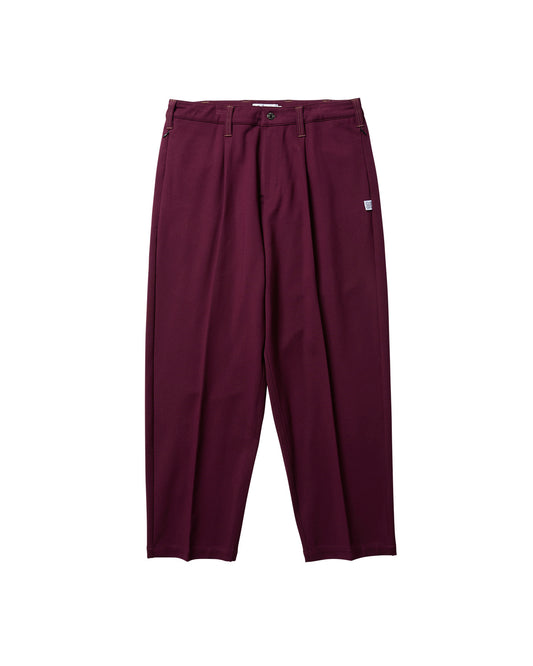PUNCH BOHEMIAN TECH PANTS - BURGUNDY