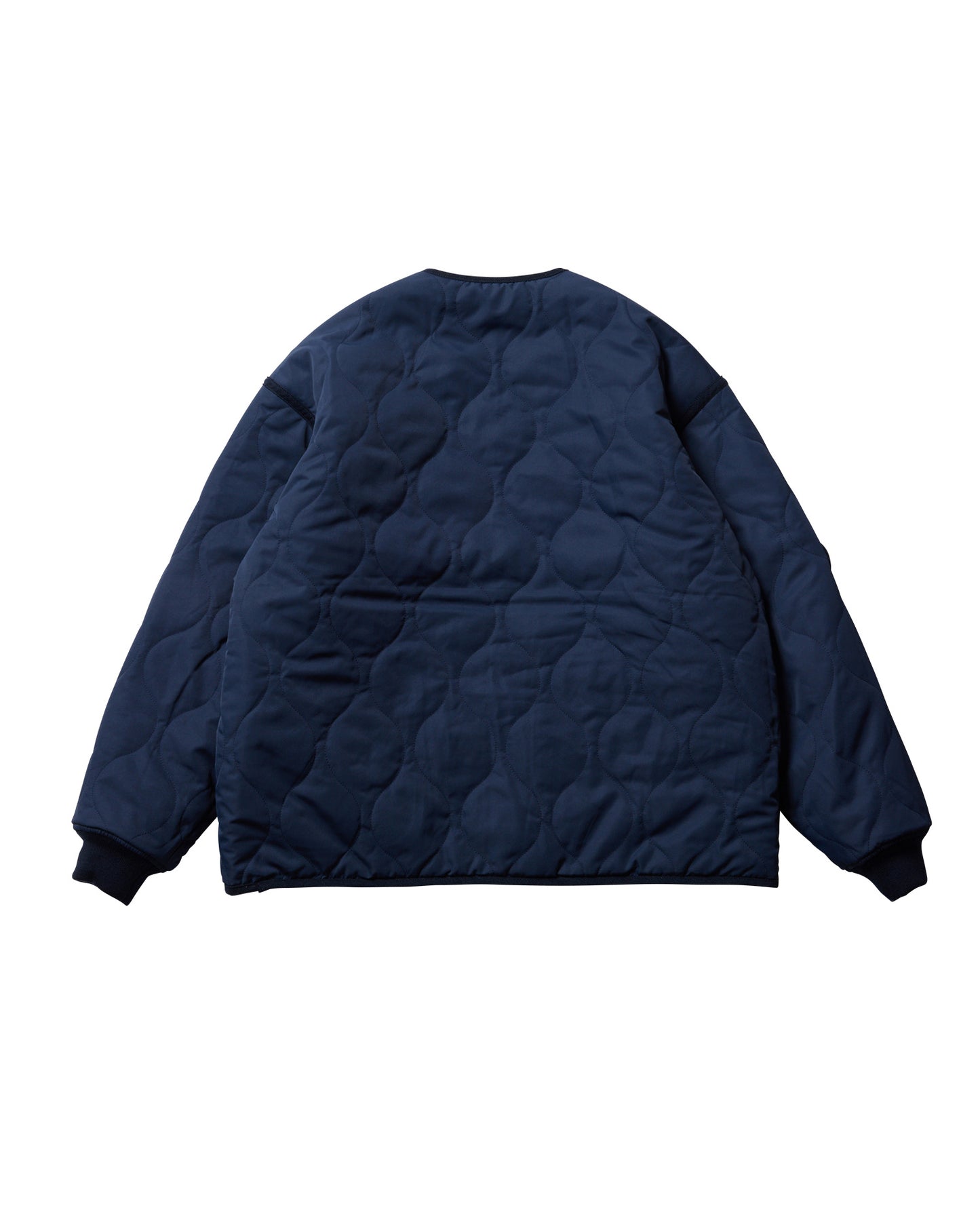 REVERSIBLE SOUVENIR QUILTED JKT - NAVY