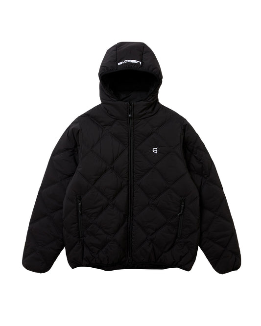 LIGHT QUILTED DOWN JACKET - BALCK
